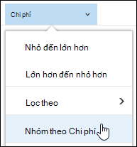 Thư viện tài liệu nhóm theo dạng xem trong Office 365