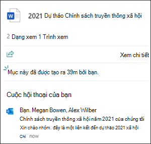 Cuộc hội thoại thẻ tệp