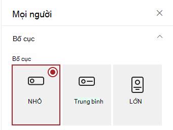 People Bố trí Danh thiếp của Nhỏ, Trung bình, Lớn