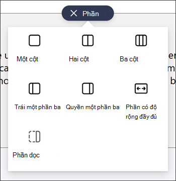 Danh sách các loại phần