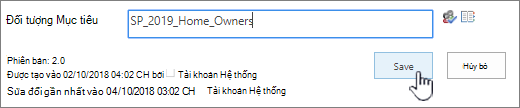 Thêm một hoặc nhiều đối tượng mục tiêu