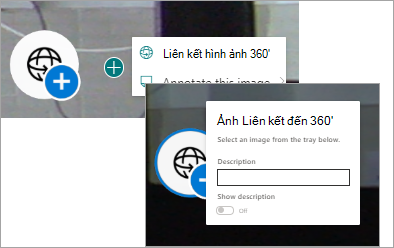 Menu Chọn Liên kết 360