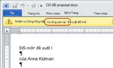 Vui lòng duyệt câu lệnh trên thanh tin nhắn trong mục