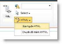 Lệnh Sửa Nguồn HTML