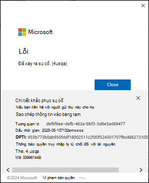 Lỗi đăng nhập Outlook cổ điển 4usqa