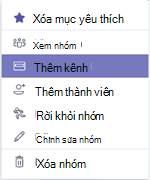 Thêm kênh