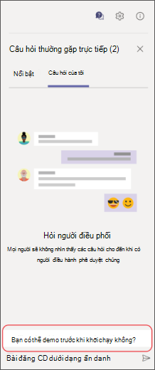 private q và một câu hỏi