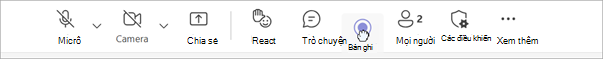 Ảnh chụp màn hình điều khiển kéo và thả trong cuộc họp.