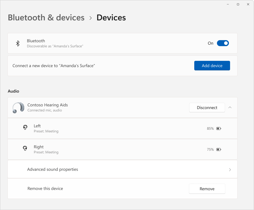 Biểu tượng thiết & Bluetooth.