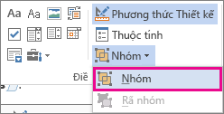 điều khiển nhóm chế độ dành cho nhà phát triển