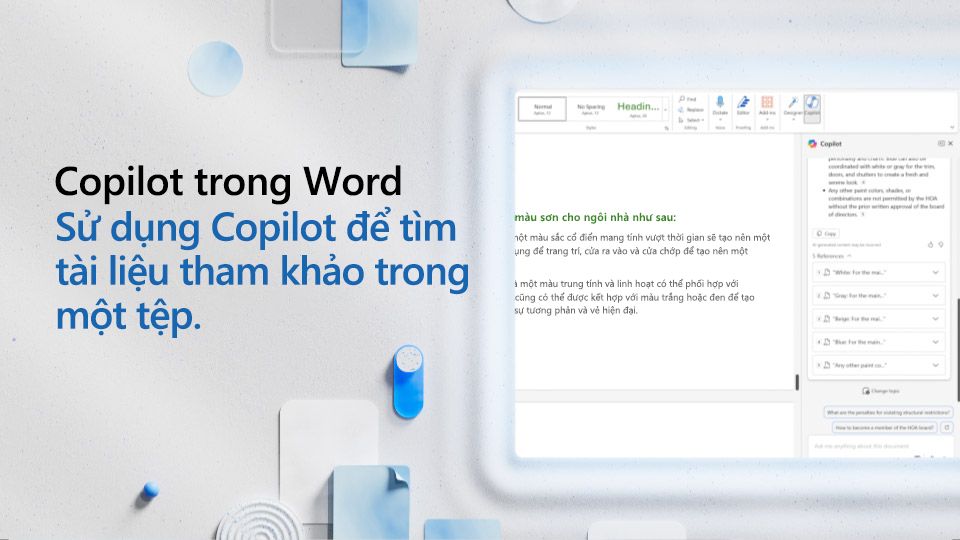 Video: Sử dụng Copilot để tìm tài liệu tham khảo trong tệp Word