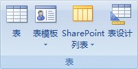 Access 功能区图像