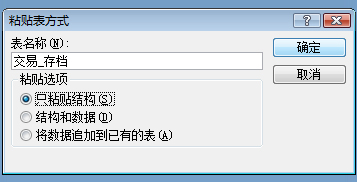 粘贴表方式