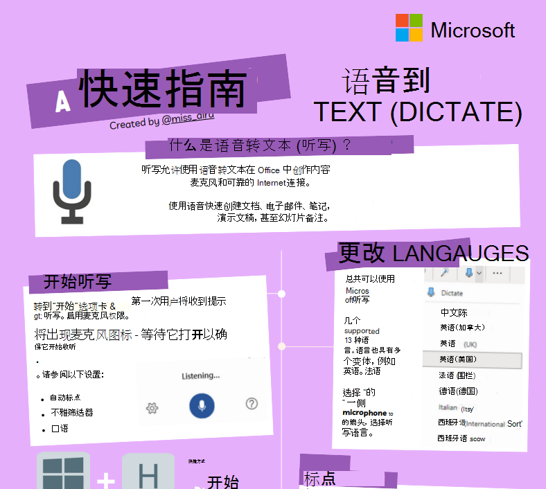 语音转文本的屏幕截图。