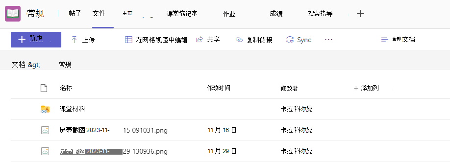文件的屏幕截图。