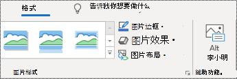 Windows 版 Outlook 功能区上的“替换文字”按钮。