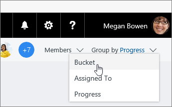 将分组依据更改为存储桶