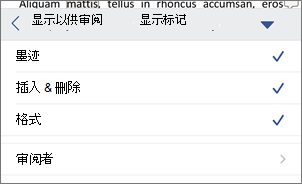 显示标记