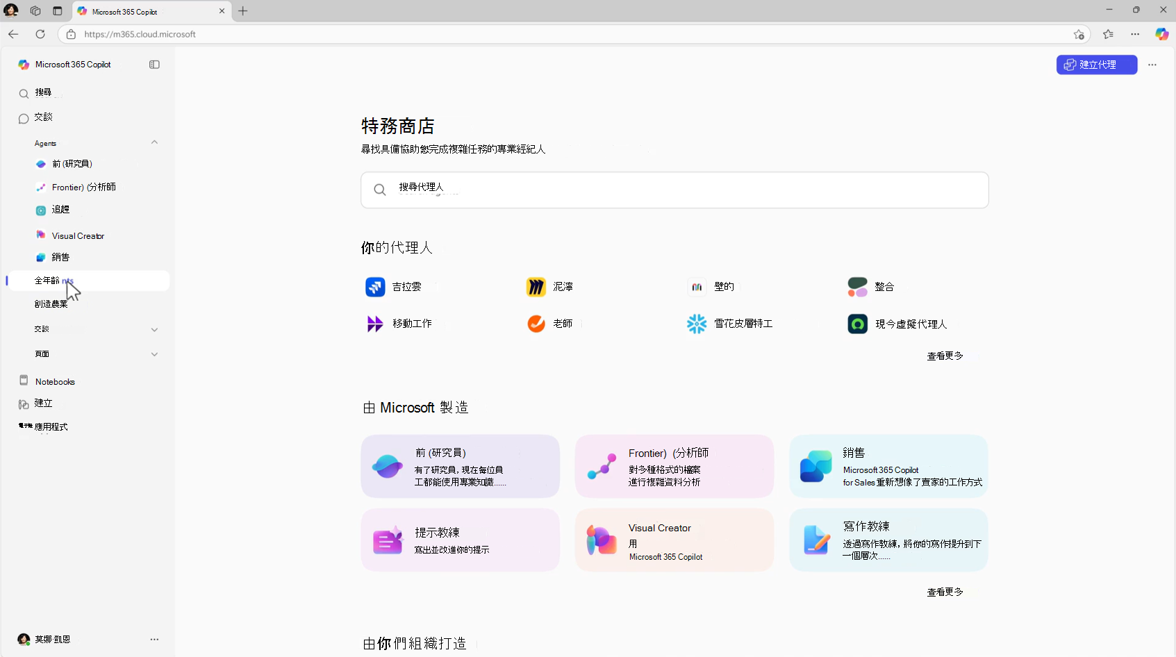 代理商店截圖
