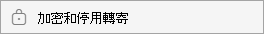 加密且停用轉發功能