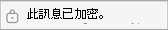 此訊息已加密