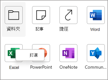 針位選擇。