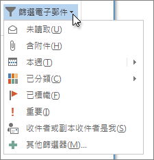 篩選電子郵件