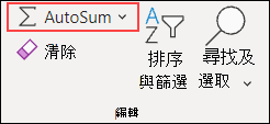 Excel 網頁版自動加總