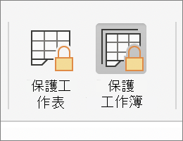 MacOS 中醒目提示的保護活頁簿