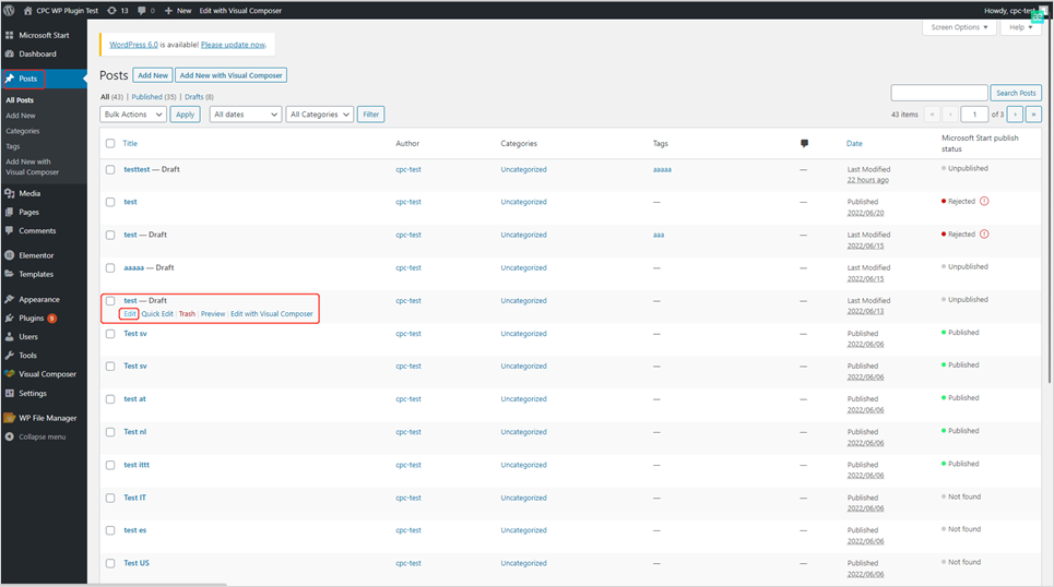 在 WordPress 啟用 MSN 發佈設定