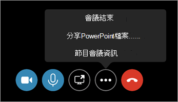 結束會議指令