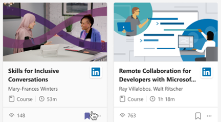 Bookmarked thumbnails in an app