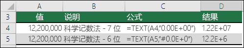 科学记数法的格式代码