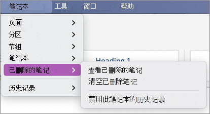 >笔记本已删除笔记 > 查看已删除的笔记