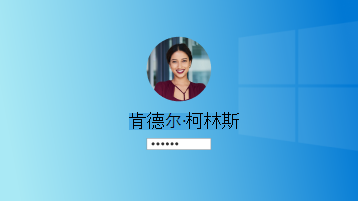 登录页视图的屏幕截图。