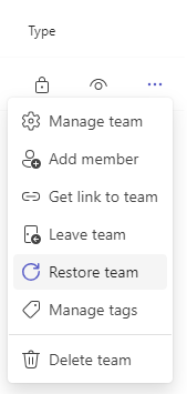 Screenshot of restore.