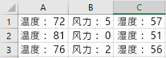 Excel 单元格中已拆分的单元格