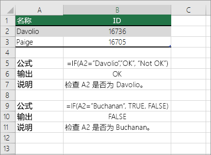 IF 示例
