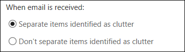 Outlook 网页版中的“待筛选邮件”