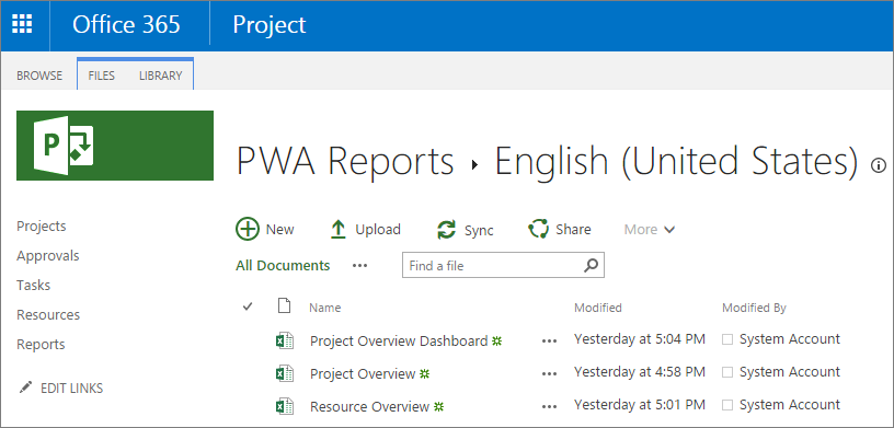 在“PWA 报告”页中，选择你的语言。