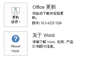 单击以运行Word屏幕截图