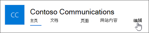 通信网站顶部菜单