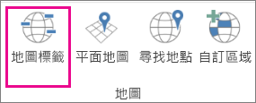 3D 地圖 [地圖標籤] 選項