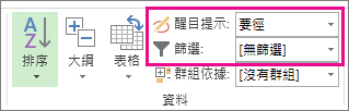 Project 2013 中的要徑醒目提示