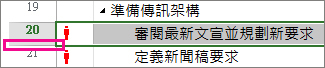 列名
