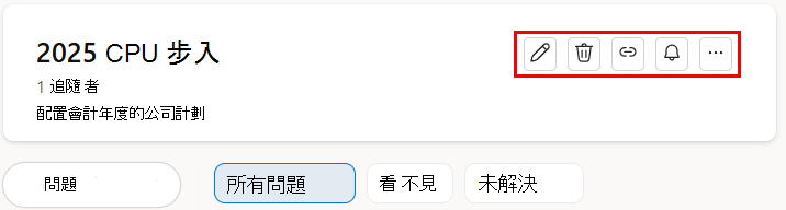 編輯你加入對話的主題
