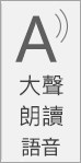 大聲朗讀語音的螢幕擷取畫面。