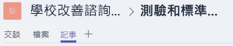 索引標籤