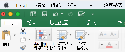 條件格式化