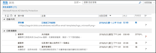 你可以在清單檢視中新增欄位。